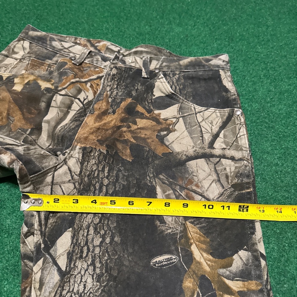 Vintage Wrangler Realtree Pro Gear 34x30 Camo Wide Leg Baggy Hip Hop Pants - Picture 9 of 10